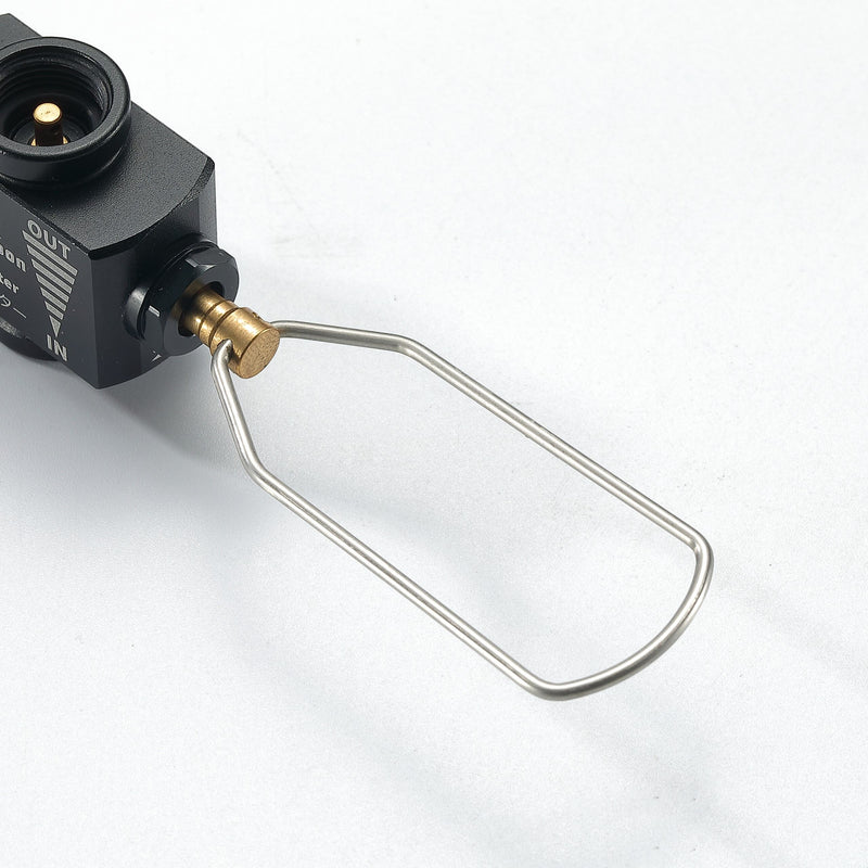 Load image into Gallery viewer, Gas Canister Refill Adapter Butane to Isobutane Transfer Adapter Black BKZ15/BKZ11

