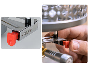 Electronic Ignition
Push-button electronic ignition design for easy and hassle-free operation.