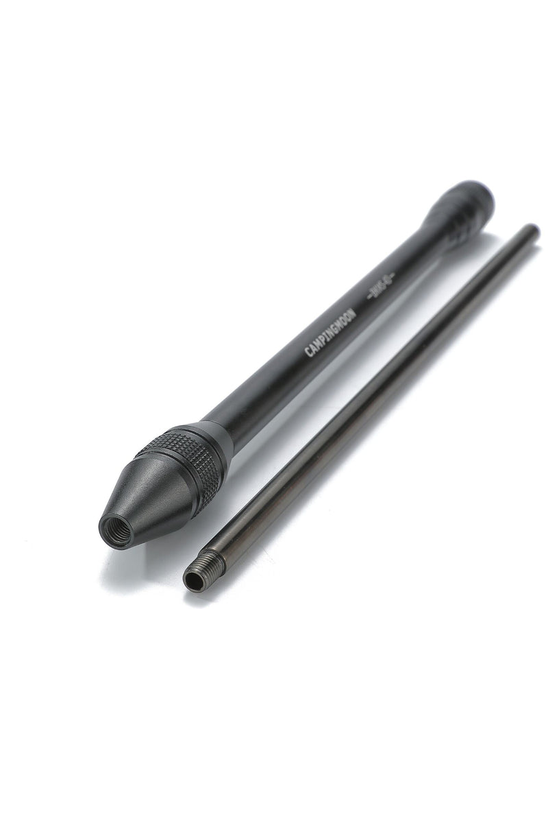 Load image into Gallery viewer, BKMS-43 Fire Blowing Stick Split Type Compact Fire Starter Grill Starter Black
