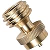 Load image into Gallery viewer, PZ-102 20lb to 1lb Propane Tank Converter, Solid Brass Steak Saver Adapter
